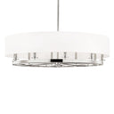 Polished Nickel Durham Chandelier 42" by Hudson Valley