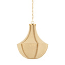 Aged Brass Cascade Lake Pendant 20" by Hudson Valley