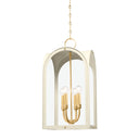 Vintage Gold Leaf Lincroft Lantern 12.75" by Hudson Valley