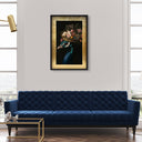 Peacock's Crown II - With Hand-Applied Gold Leaf & Glitter by Oliver Gal, view 6
