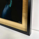 Peacock's Crown II - With Hand-Applied Gold Leaf & Glitter by Oliver Gal, view 4