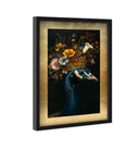 Peacock's Crown I - With Hand-Applied Gold Leaf & Glitter by Oliver Gal, view 2