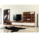 Jefferson - Mid-Century Modern Reversible Walnut Entertainment Center
