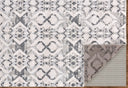 Prasad 3893F Gray/Ivory