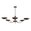 Old World Brass Edenville Chandelier 70.5" by Hudson Valley