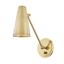 Aged Brass Easley Wall Sconce 5.5" by Hudson Valley
