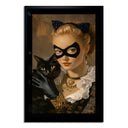 Cat Hero Lady - With Glitter