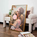 Roses and Rebellion - With Diamond Dust™ and Glitter by Oliver Gal, view 7