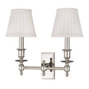 Polished Nickel Ludlow Wall Sconce 14" by Hudson Valley