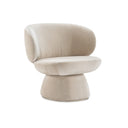 Reverie Swivel Accent Chair - Ivory by Caracole
