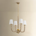 Aged Brass Calumet Chandelier 25.75" by Hudson Valley, view 8