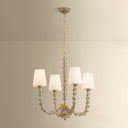 Aged Brass Calumet Chandelier 25.75" by Hudson Valley, view 6