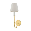 Aged Brass Amina Wall Sconce 6.25" by Hudson Valley