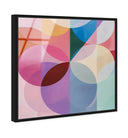 Prismatic Orbit II Square | Acrylic Panel by Oliver Gal, view 2