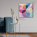 Prismatic Orbit II Square | Acrylic Panel by Oliver Gal, view 5