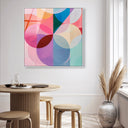 Prismatic Orbit II Square | Acrylic Panel by Oliver Gal, view 9