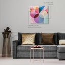 Prismatic Orbit II Square | Acrylic Panel by Oliver Gal, view 11