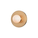 Aged Brass Taft Wall Sconce 4.75" by Hudson Valley