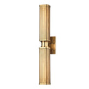Aged Brass Gibbs Wall Sconce 4.5" by Hudson Valley