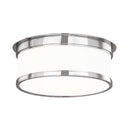 Polished Nickel Geneva Flush Mount 12.25" by Hudson Valley