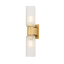 Aged Brass Irondale Wall Sconce 4.25" x 20.25" by Hudson Valley