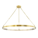 Aged Brass Rosendale Chandelier 42" by Hudson Valley