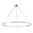 Polished Nickel Rosendale Chandelier 42" by Hudson Valley