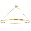 Aged Brass Rosendale Chandelier 56" by Hudson Valley