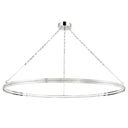 Polished Nickel Rosendale Chandelier 56" by Hudson Valley