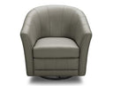 Greer Modern Grey Eco-Leather Accent Chair