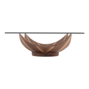 Andrew - Modern Orange Fabric Sofa