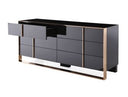 Cartier Modern Black & Rosegold Dresser