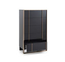 Cartier Modern Black & Rosegold Dresser