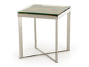 Santiago Modern Rectangular Wood Mosaic End Table