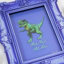 RococoPop T-Rex | Acrylic Sculpture by Oliver Gal, view 5