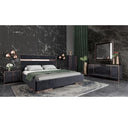 Cartier Modern Black & Rosegold Nightstand