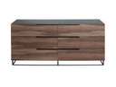 Matteo - Modern Italian Walnut Dresser