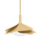 Vintage Gold Leaf Brookhaven Pendant 22" by Hudson Valley