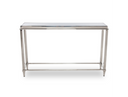 Aversa - Gold Crocodile Console Table & Mirror