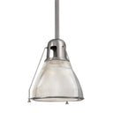 Satin Nickel Haverhill Pendant 8" by Hudson Valley