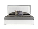 Brittany - Modern Beige Fabric Bed