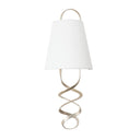 Warm Silver Leaf Dota Wall Sconce 9" by Hudson Valley