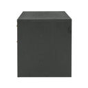 Wales Modern Grey Ash 2-Drawer Nightstand