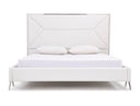 Candid Modern White Bed