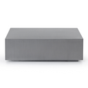 Anvil Modern Brushed Stainless Steel Coffee Table