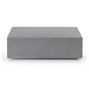 Anvil Modern Brushed Stainless Steel End Table