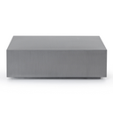 Anvil Modern Brushed Stainless Steel Coffee Table