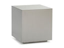 Anvil Modern Brushed Stainless Steel End Table