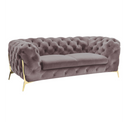 Sheila - Transitional Silver Fabric Chair