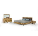 Sala Modern Light Wood Mirror